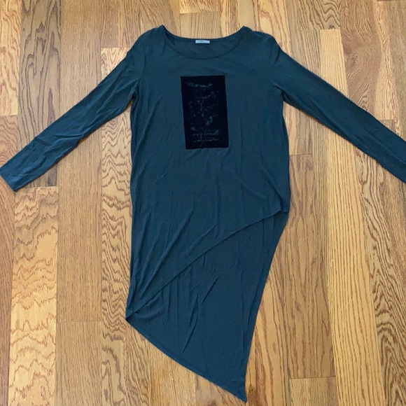 Zara gray and black high low top - Picture 1 of 4